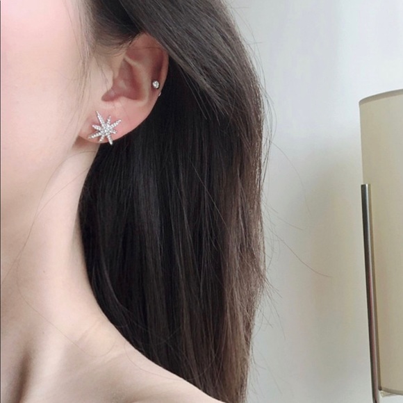 Starburst Stud Earrings - Picture 5 of 5